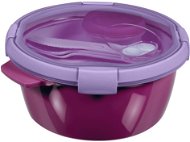 Curver SMART TO GO Lunch Kit 1.6l with cutlery, bowl and tray - purple - Container