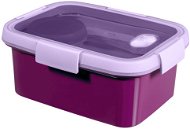 CURVER SMART TO GO Lunch Kit 1.2l with cutlery, bowl and tray - purple - Container