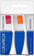 CURAPROX Hydrosonic replacement head PRO sensitive 2 pcs magenta/orange - Toothbrush Replacement Head