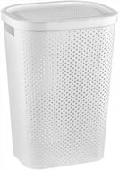 Laundry Basket Curver INFINITY, 59L - White Laundry Basket - Koš na prádlo