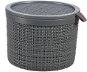 Curver Jute Round Basket - Dark Grey - Storage Box