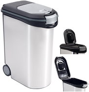 Curver PET 214477 Feed container, 20 kg, silver - Storage Box