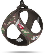 CURLI Postroj pro psy se sponou Air-Mesh Camo, XS, 3-5 kg  - Harness