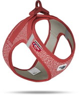 CURLI Harness for dogs with buckle Merino wool Red, 3 XS, 1,5-3 kg - Harness
