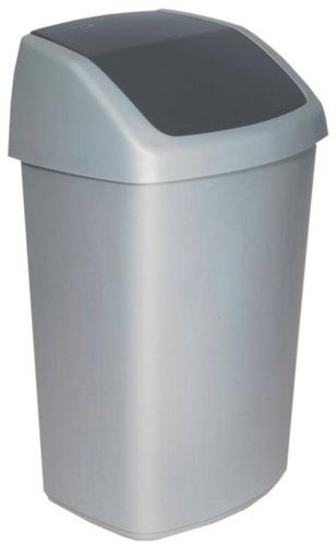 Curver Swing Bin 50L, Grey - Rubbish Bin - Main image