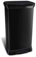 Curver Deco Bin 50L, Black - Rubbish Bin