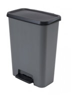 Curver Compatta Bin 50L, Grey - Rubbish Bin