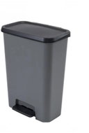 Curver Compatta Duo 23L+23L Bin, Grey - Rubbish Bin