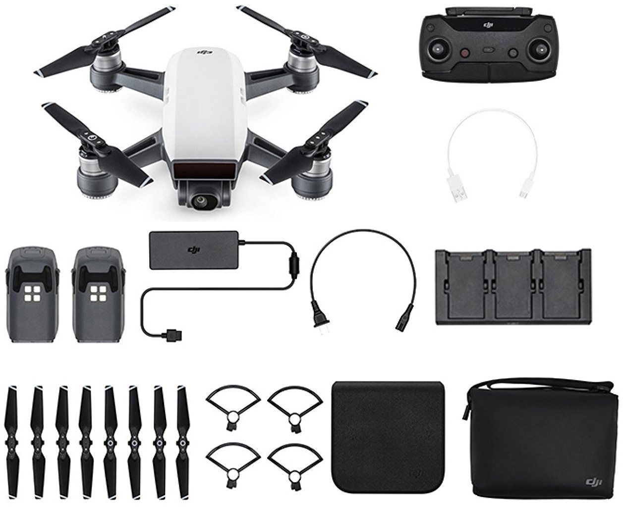 Drone dji online spark alpine white