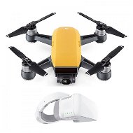 DJI Spark Fly More Combo - Sunrise Yellow + DJI Goggles - Drone