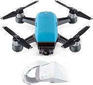DJI Spark Fly More Combo - Sky Blue + DJI Goggles - Drón