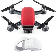 DJI Spark Fly More Combo - Lava Red + DJI Goggles - Dron
