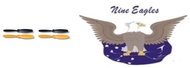 Nine Eagles légcsavar (4 db) - Pótalkatrész