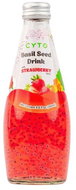 CYTO Basil Seed Strawberry 290 ml - Lemonade