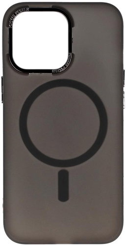 C4M MagSafe pouzdro Frosted pro iPhone 13/ iPhone 14 - černé - Phone Cover - Main image