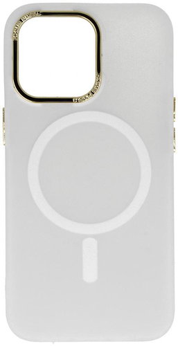 C4M MagSafe pouzdro Frosted pro iPhone 14 Pro Max - bílé - Phone Cover - Main image