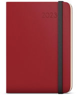 Baloušek tisk týdenní diář Zoro Hemingway A5 bordó 2023 - Diář