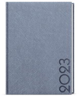 Baloušek tisk týdenní diář Prokop tora B6 modrošedá 2023 - Diář