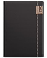 Baloušek tisk týdenní diář Oskar denim A5 černá 2023 - Diář
