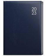 Baloušek tisk týdenní diář Oskar balacron A5 modrá 2023 - Diář