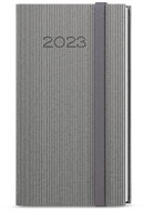 Baloušek tisk týdenní diář Jakub vigo kapesní šedá 2023 - Diář