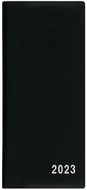 Baloušek tisk měsíční diář Xenie PVC černá 2023 - Diář