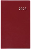 Baloušek tisk měsíční diář Diana PVC bordó 2023 - Diář