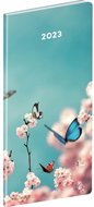 Presco Group kapesní diář Motýl 2023 plánovací měsíční - Planner