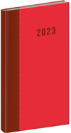 Presco Group kapesní diář Cambio červený 2023 - Planner
