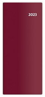 Helma diář kapesní Torino měsíční bordó 2023 - Diář