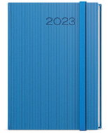 Baloušek tisk denní diář David vigo A5 modrá 2023 - Diář