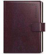 Baloušek tisk denní diář Ctirad s výsekem manager A5 bordó 2023 - Diář