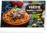 Presco Group Stolní kalendář Vaříme snadno a rychle 2023 - Stolní kalendář