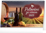 Presco Group Stolní kalendář Putování za vínem 2023 - Stolní kalendář