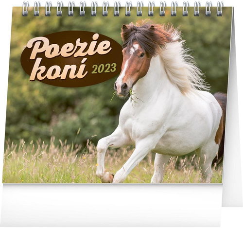 Presco Group Stolní kalendář Poezie koní 2023 - Stolní kalendář - Main image