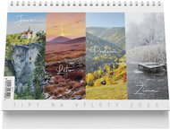 Vikpap Stolní kalendář Tipy na výlet 2023 - Stolní kalendář