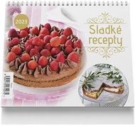 Vikpap Stolní kalendář Sladké recepty 2023 - Stolní kalendář