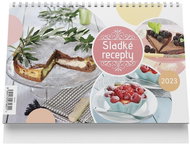 Vikpap Stolní kalendář Sladké recepty 2023 - Stolní kalendář