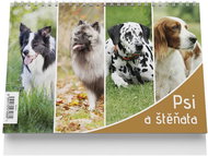 Vikpap Stolní kalendář Psi a štěňata 2023 - Stolní kalendář