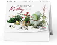 Baloušek tisk Stolní kalendář Pokojové květiny 2023 - Stolní kalendář