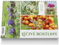 Vikpap Stolní kalendář Léčivé rostliny 2023 - Stolní kalendář