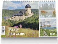 Vikpap Stolní kalendář Krásy naší země 2023 - Stolní kalendář