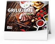 Baloušek tisk Stolní kalendář Grilujeme 2023 - Stolní kalendář