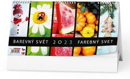 Baloušek tisk Stolní kalendář Barevný svět 2023 - Stolní kalendář
