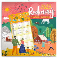 Presco Group Rodinný plánovací kalendář SK 2023 - Nástěnný kalendář