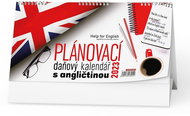 Baloušek tisk Plánovací daňový kalendář s angličtinou 2023 - Stolní kalendář