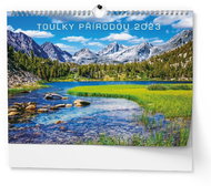 Baloušek tisk Nástěnný kalendář Toulky přírodou A3 2023 - Nástěnný kalendář
