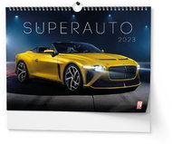 Baloušek tisk Nástěnný kalendář Superauto A3 2023 - Nástěnný kalendář
