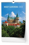 Baloušek tisk Nástěnný kalendář Krásy Slovenska A3 2023 - Nástěnný kalendář