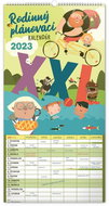 Presco Group Nástěnný kalendár Rodinný plánovací XXL SK 2023 - Nástěnný kalendář